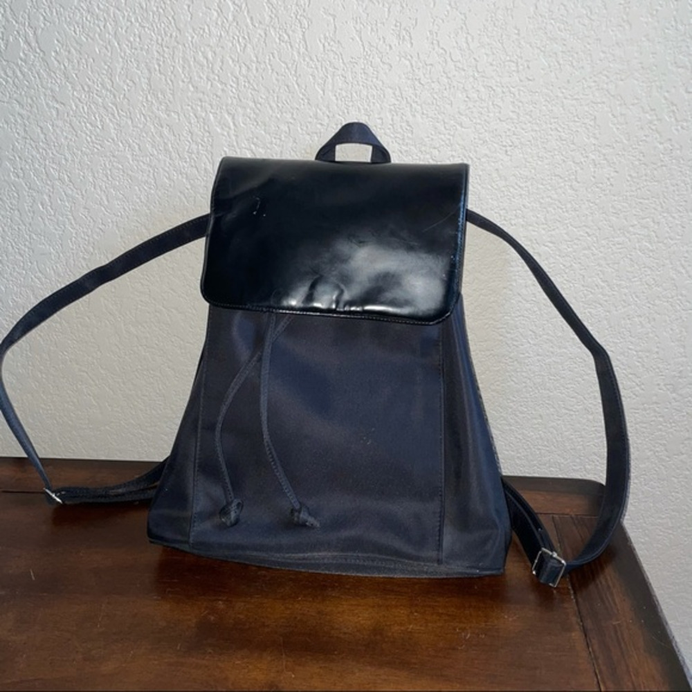 Express Black Backpack Purse vintage style